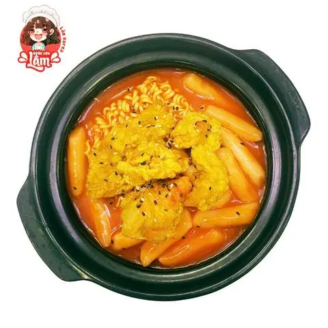 Hình ảnh Mì ramen trộn tokbokki gà 