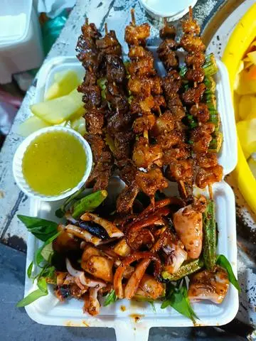 Hình ảnh Lưỡi vịt nướng