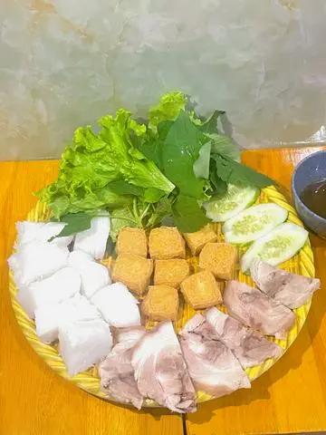Hình ảnh Bún đậu thịt