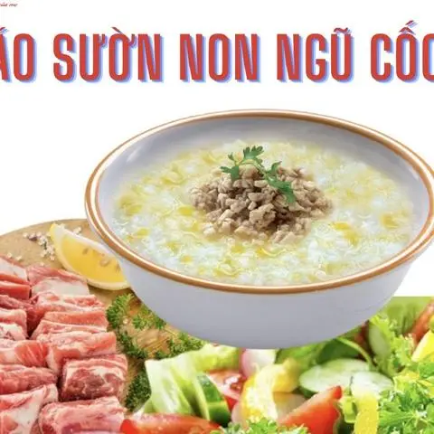 Hình ảnh Cháo sườn non phô mai ngũ cốc - đặc biệt