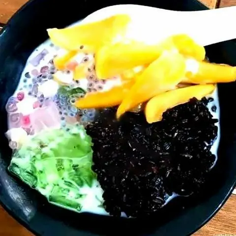 Hình ảnh Sữa chua mít nếp cẩm