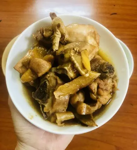 Hình ảnh Gà Ta Kho Gừng ( Ko Cơm )