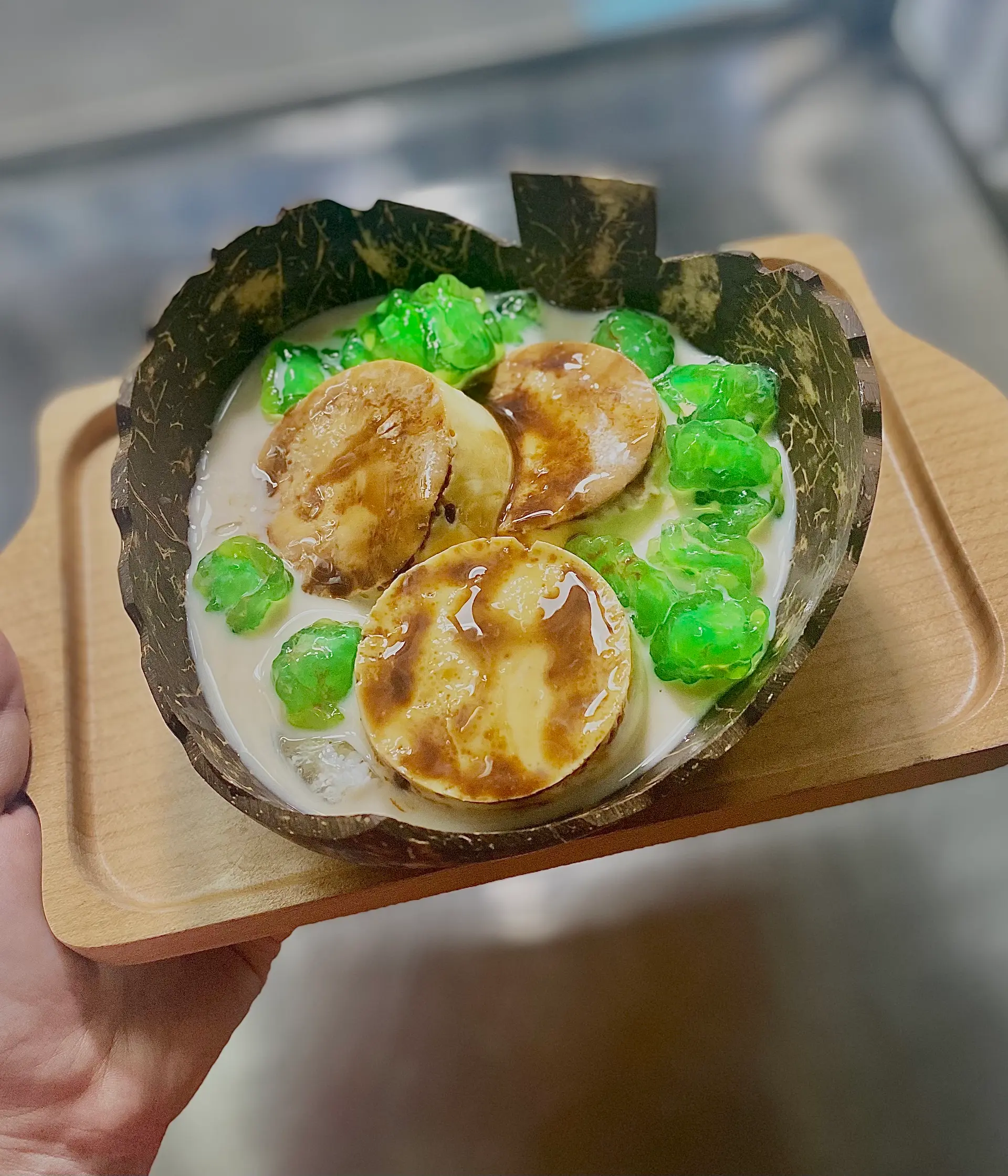 Hình ảnh Flan củ năng