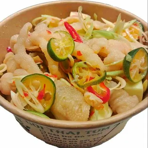 Hình ảnh Chân gà sả tắc 