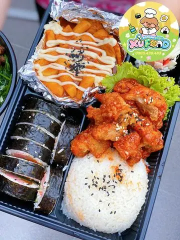 Hình ảnh Set 19 - tokbokki chả cá - Kimbap thập cẩm - cơm gà chua ngọt