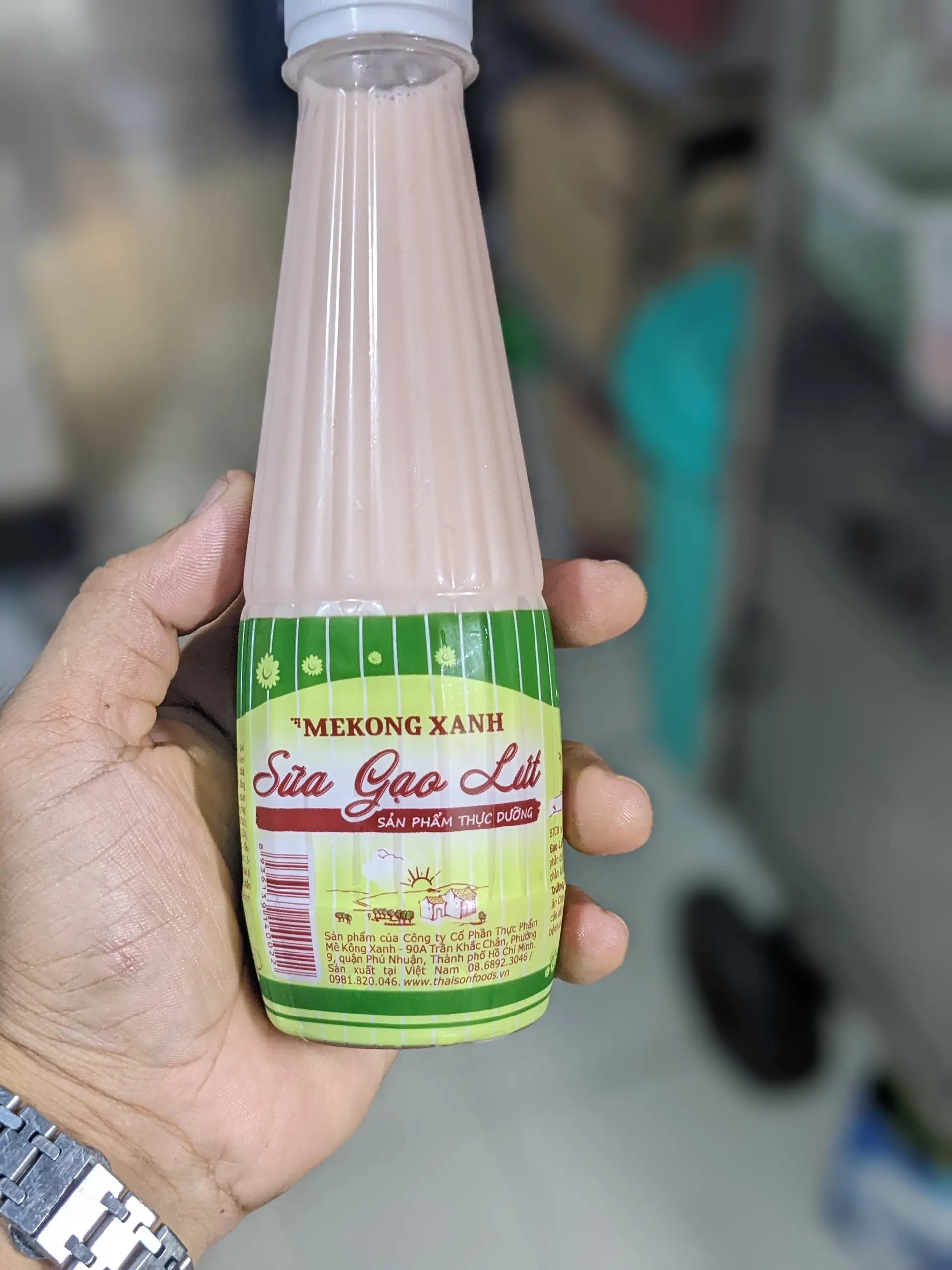 Hình ảnh sữa gao lứt 