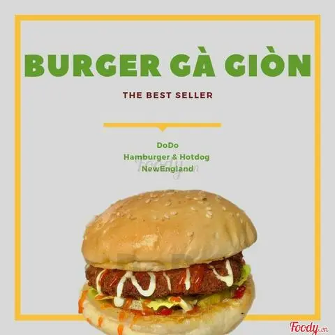Hình ảnh BURGER GÀ GIÒN THANH CUA