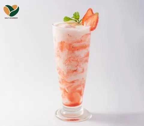 Hình ảnh Sữa chua lắc dâu tây