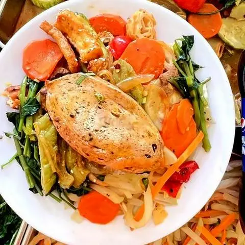 Hình ảnh Cơm chay cá thu