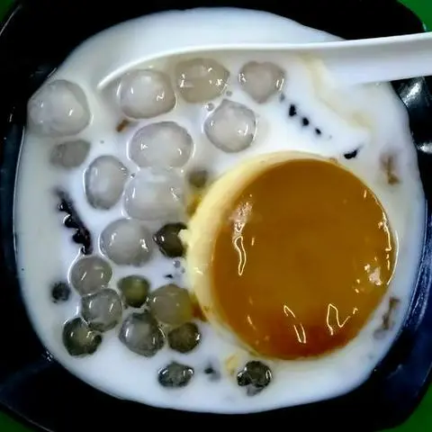 Hình ảnh Bánh flan nếp cẩm