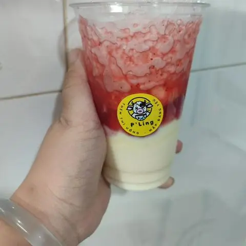 Hình ảnh yogurt dâu tây