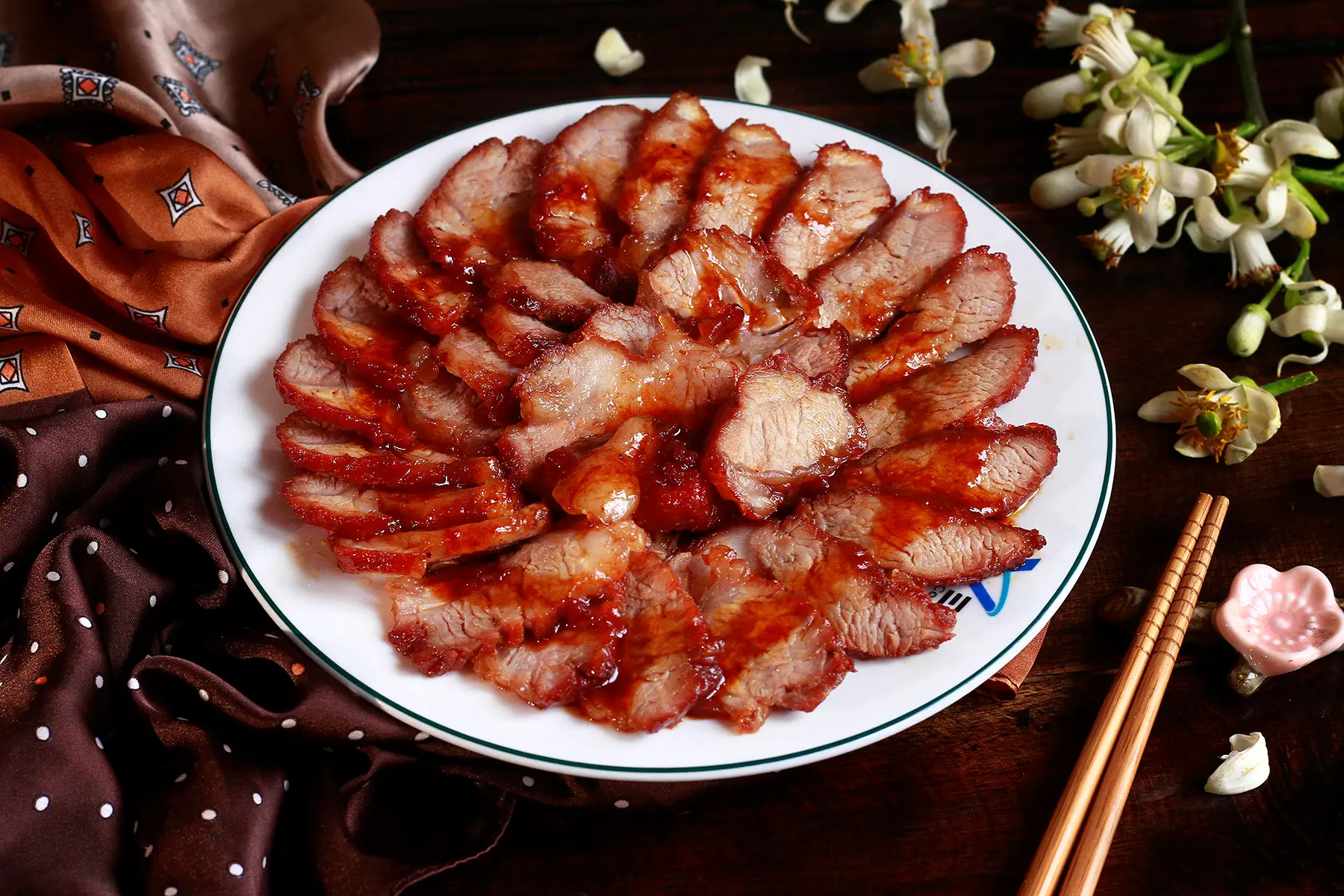 Hình ảnh Cơm gà luộc + xá xíu + vịt quay