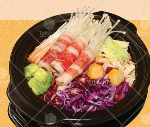 Hình ảnh Mì Kim Chi Bò Mỹ Cuộn Nấm 