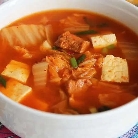 Hình ảnh Canh Kim Chi Đậu Hủ