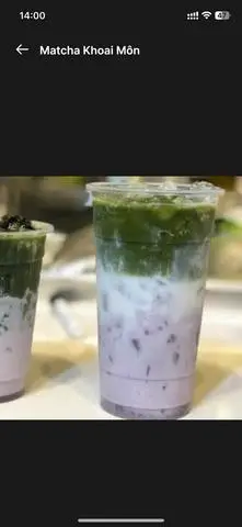 Hình ảnh Matcha Khoai Môn 