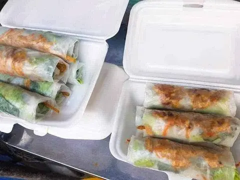 Hình ảnh Gỏi Cuốn Chay 4 cuốn / 1hop