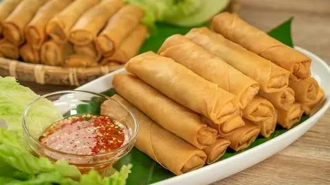 Hình ảnh Cơm Chả Giò Chay