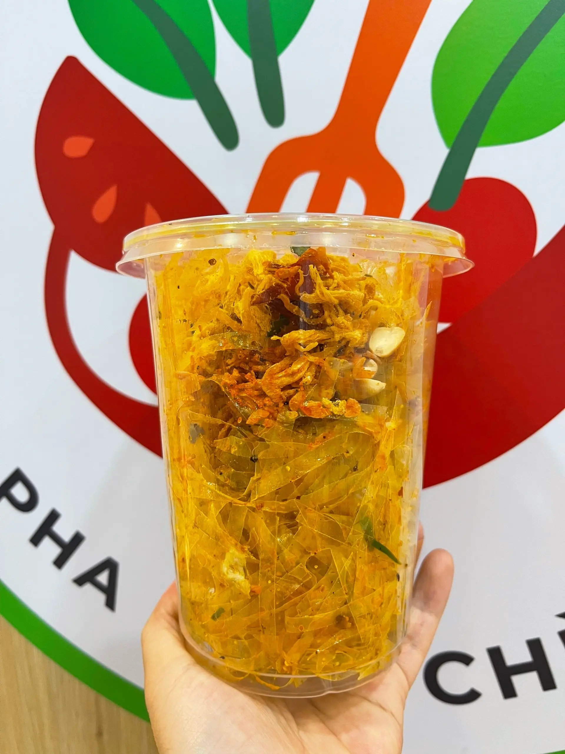 Hình ảnh Bánh Tráng Ngũ Vị Tự Trộn Đóng Hộp