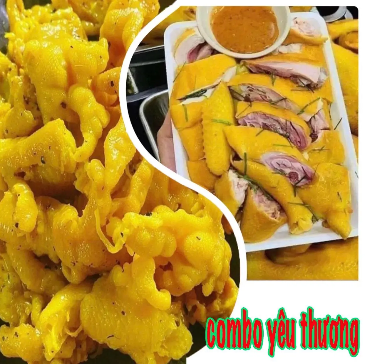 Hình ảnh combo 1/2 gà ủ Muối +0.5 kg chân gà ủ muối rút xương 