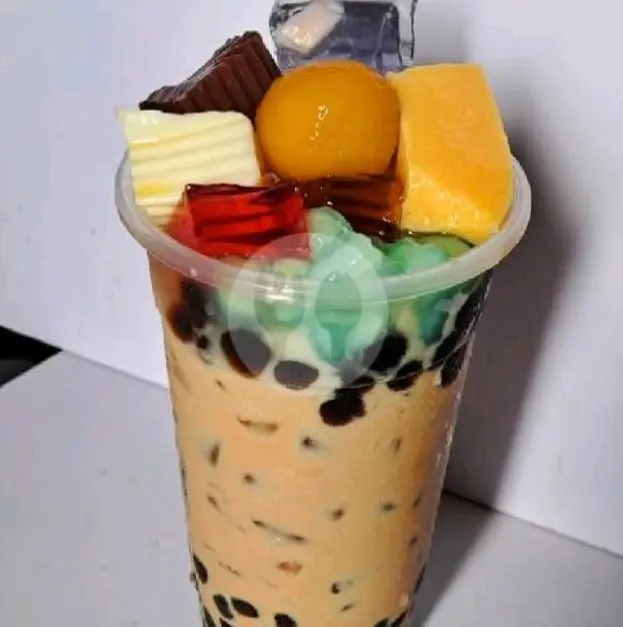 Hình ảnh Trà Sữa Truyền Thống fullTopping (Size L)