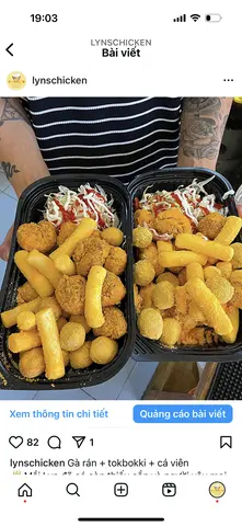 Hình ảnh Gà lắc phô mai size M