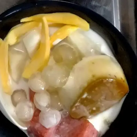 Hình ảnh Bánh flan trái cây