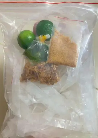 Hình ảnh Bánh tráng mỡ hành
