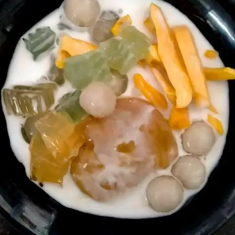 Hình ảnh Bánh flan mít sầu riêng