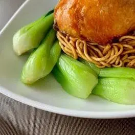 Hình ảnh mì khô gà