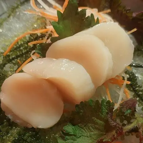 Hình ảnh Sashimi Sò Điệp Nhật Bản 