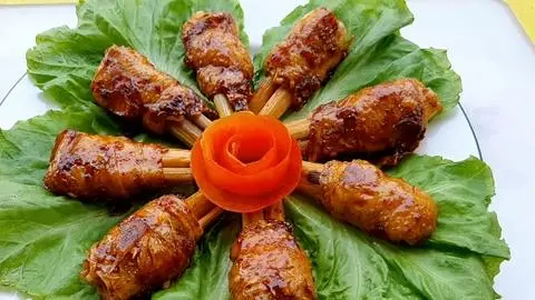 Hình ảnh đùi gà chay
