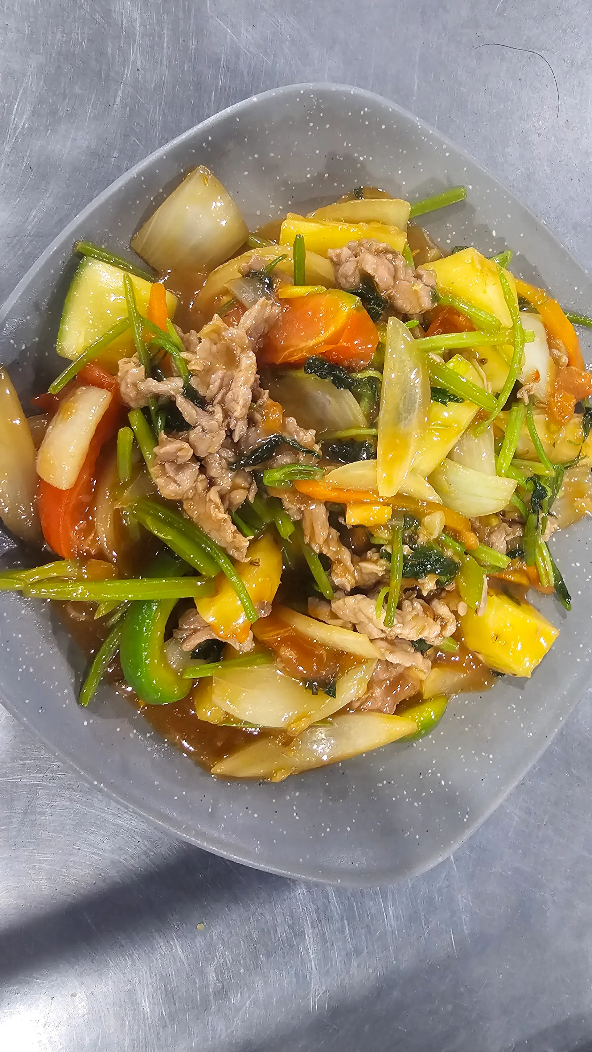 Hình ảnh Bò Xào Chua Ngọt 