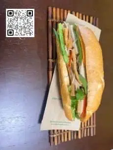 Hình ảnh bánh mì chay sala