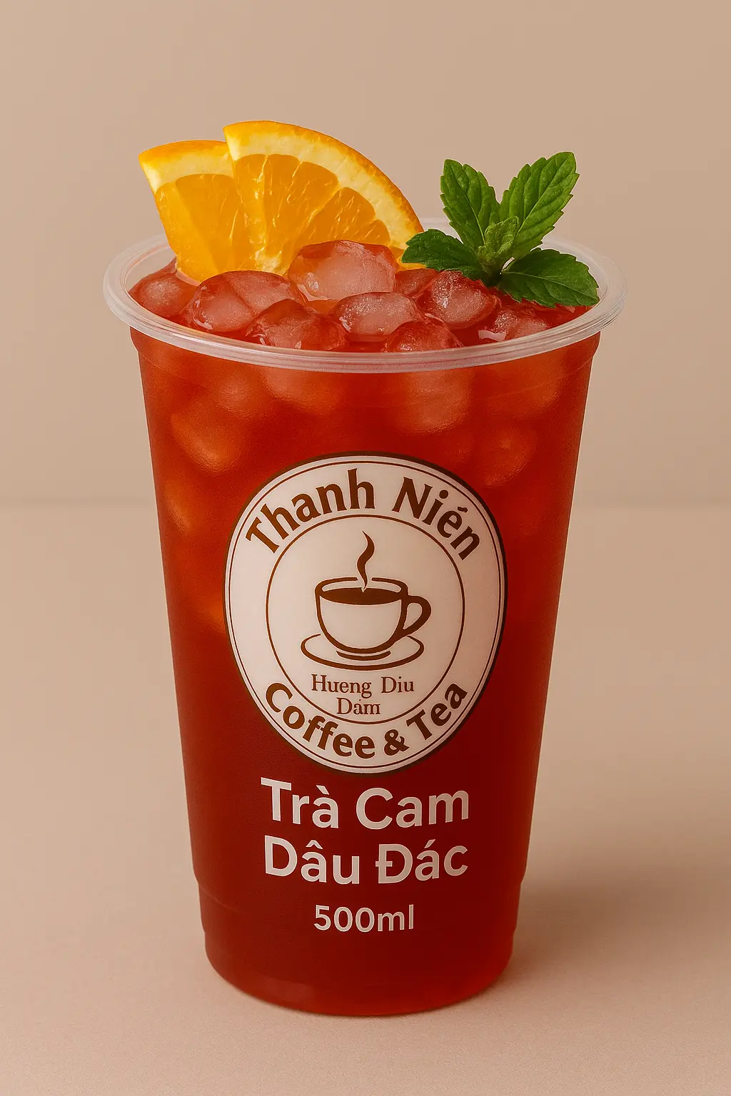 Hình ảnh Trà cam dâu đác
