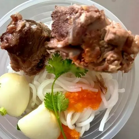 Hình ảnh Bún sườn non