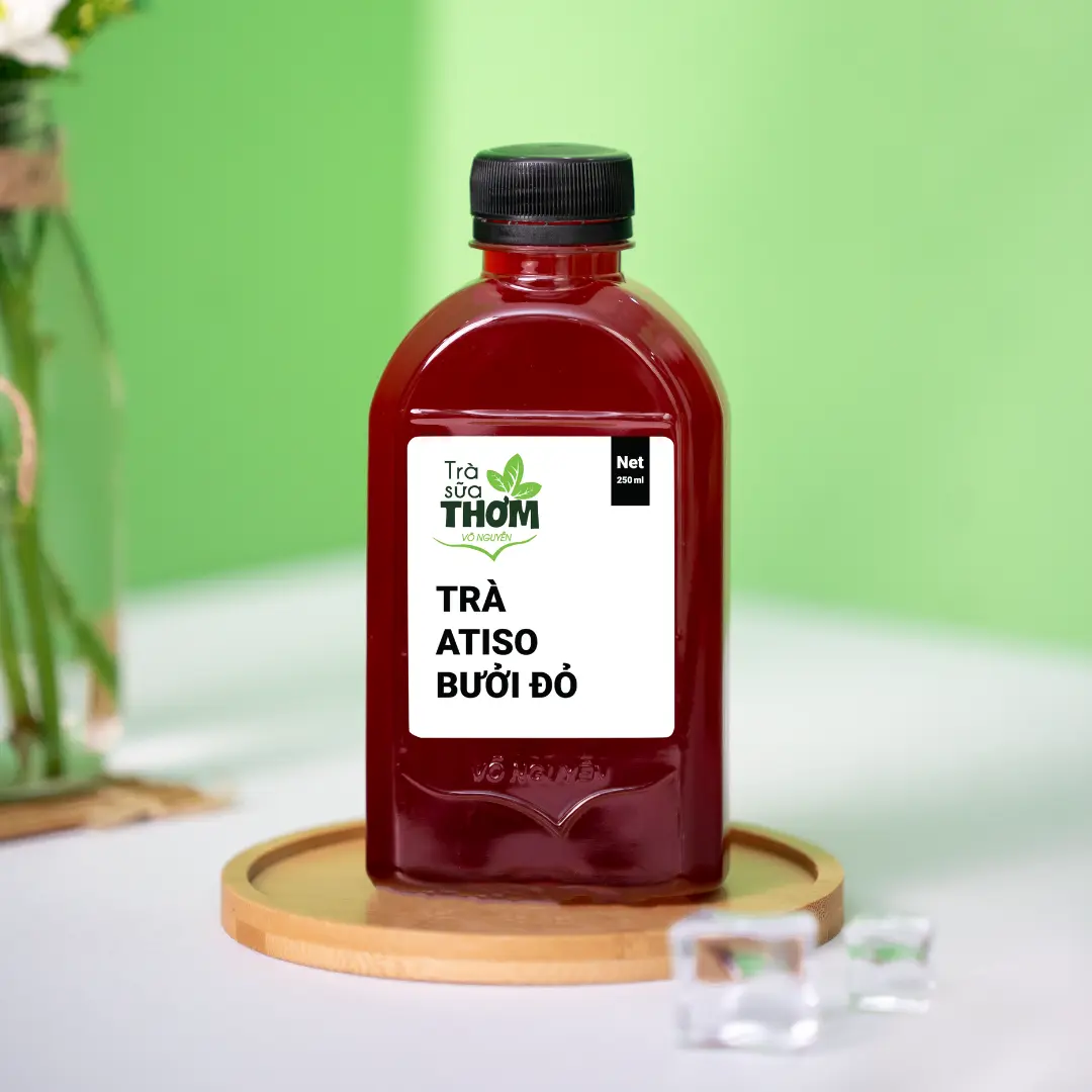 Hình ảnh Chai Trà Atiso bưởi đỏ 