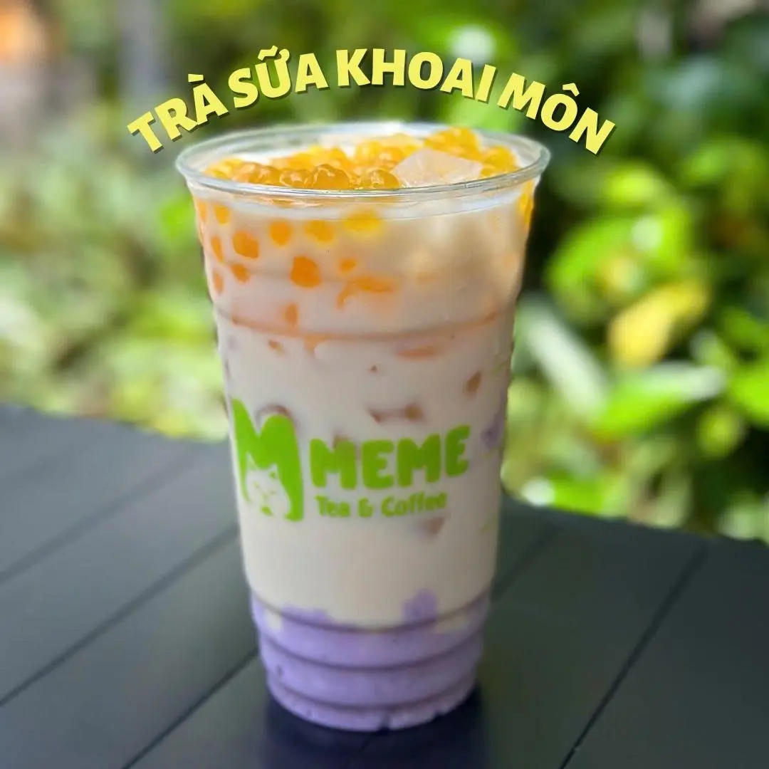 Hình ảnh Trà sữa khoai môn