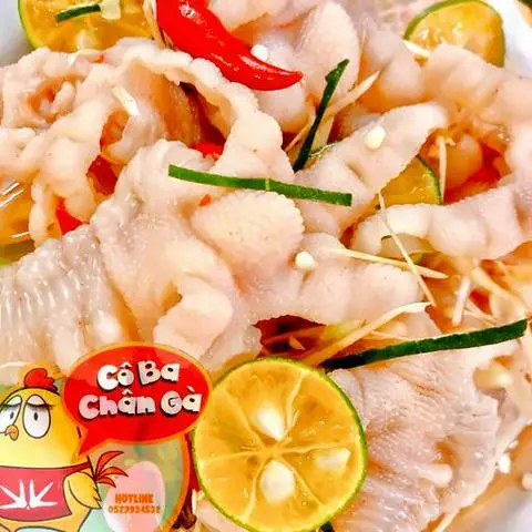 Hình ảnh Chân gà rút xương sả tắc Size L