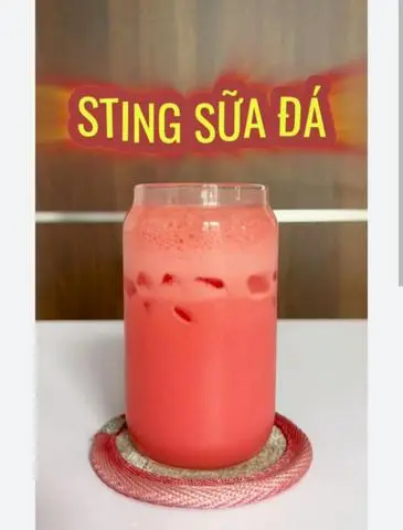 Hình ảnh Sting Sữa Đá Ly Khổng Lồ 1Lít 