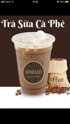 Hình ảnh trà sữa sô-cô-la full topping