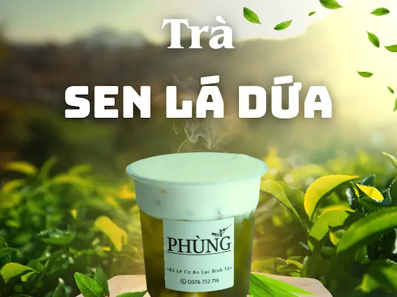 Hình ảnh Trà olong sen lá dứa