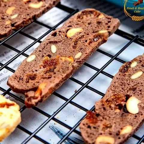 Hình ảnh Biscotti vị cacao - 100gr