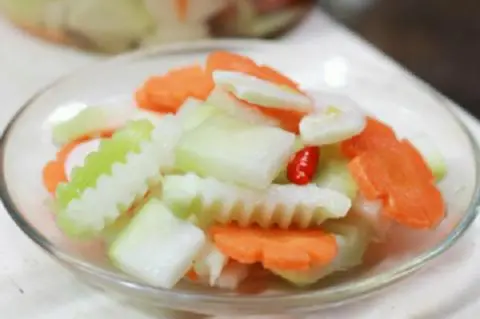 Hình ảnh Dưa Leo + Rau Răm & Đồ Chua Thêm - Phần