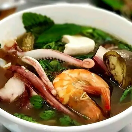 Hình ảnh Combo bún mắm -2 bún Thái - 2 chả cây  -  3 nước tự chọn