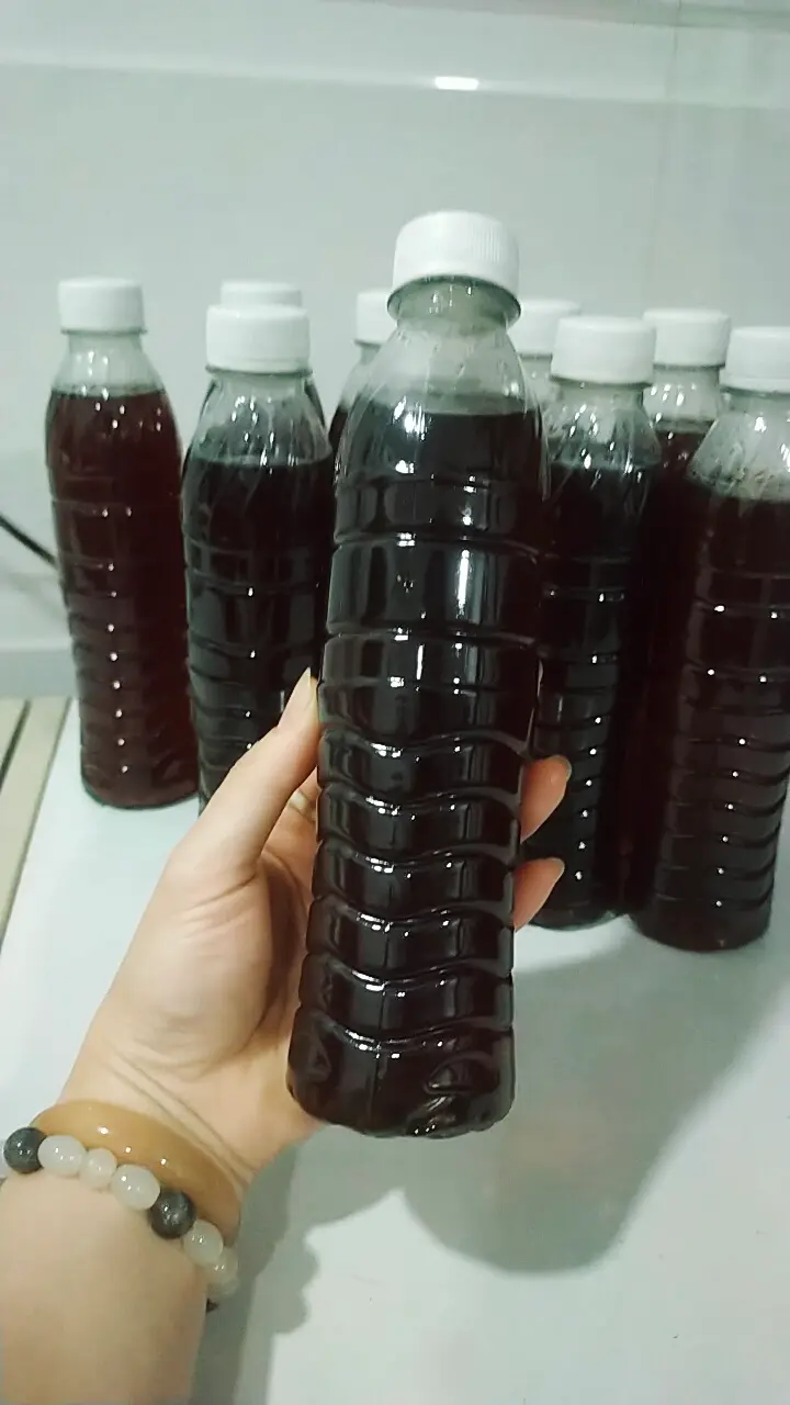 Hình ảnh Sâm bông cúc đường phèn + ly đá