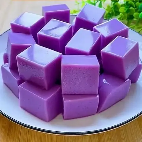 Hình ảnh Pudding khoai môn