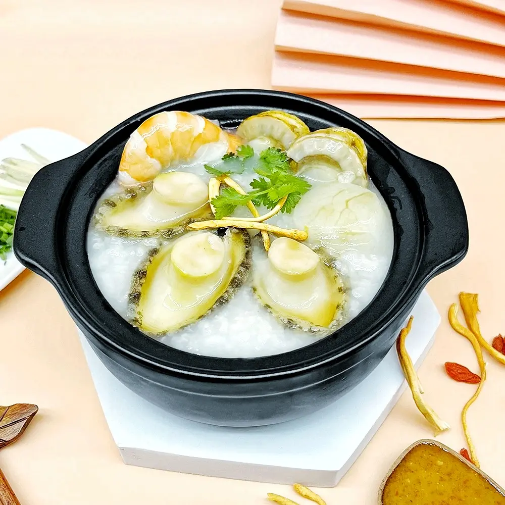 Hình ảnh cháo bào ngư tô lớn + bách thảo