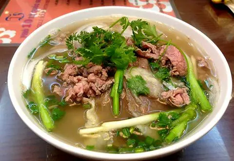 Hình ảnh Phở bắp hoa