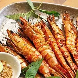 Hình ảnh tôm sú nướng muối ớt