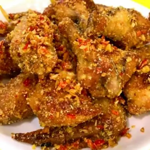 Hình ảnh Gà tre chiên muối hồng kông